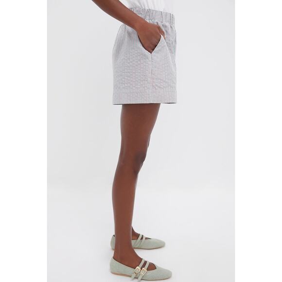 POMANDER PLACE Sage Stripe Lane Short Size M NWT Retail $98 Tuckernuck - Picture 7 of 8